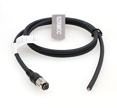SZRMCC Hirose 8 Pin Buches auf offenes Ende HR25-7TR-8S I/O Stromkabel für FLIR Allied Vision Mako GigE CCD DAHENG IMAGING Industrie Machine Vision Kamera (1m/3.2ft) von SZRMCC