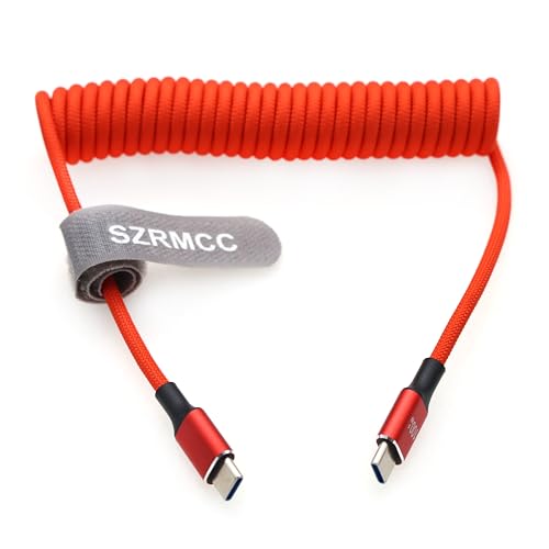 SZRMCC USB Typ C auf USB-C PD100W Schnellladekabel für MacBook Pro Surface Laptop 3 iPhone 16/15 Pro Max Samsung Galaxy S20 Tab S8 S9 S-Ony FX30 Go-Pro Hero 5/11/12 D-JI RS3 Pocket 3 SZRMCC USB Typ C auf USB-C PD100W Schnellladekabel für MacBook Pro Surface Laptop 3 iPhone 16/15 Pro Max Samsung Galaxy S20 Tab S8 S9 S-Ony FX30 Go-Pro Hero 5/11/12 D-JI RS3 Pocket 3 von SZRMCC