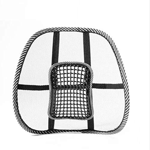 2 autosunshine Autositz Stuhl Massage Rücken Lendenwirbelstütze Mesh Belüften Kissen Pad Auto Sitz Rückenkissen Taille atmungsaktiv Dichte Mesh für von SZSS-CAR