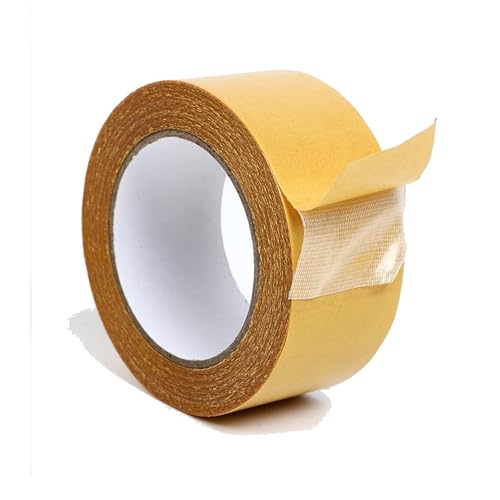 SZSZLDZSW Super klebrigem Widerstandes klares Klebeband mit zweiseitigem Klebeband klebriger zweiseitiger Befestigungsart für Teppiche, Teppiche, Bilder und Kunsthandwerk gelb 2cmx5m SZSZLDZSW Super klebrigem Widerstandes klares Klebeband mit zweiseitigem Klebeband klebriger zweiseitiger Befestigungsart für Teppiche, Teppiche, Bilder und Kunsthandwerk gelb 2cmx5m von SZSZLDZSW