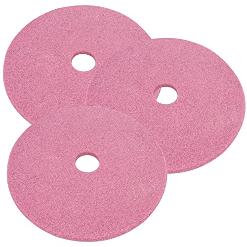 SZTVECFW 3 Stück 145 mm x 22,2 mm x 3,2 mm Dicke Schleifscheibe for 3/8" lp .325 Kettensägen-Kettenschärfer, Fächerschleifscheibe SZTVECFW 3 Stück 145 mm x 22,2 mm x 3,2 mm Dicke Schleifscheibe for 3/8" lp .325 Kettensägen-Kettenschärfer, Fächerschleifscheibe von SZTVECFW