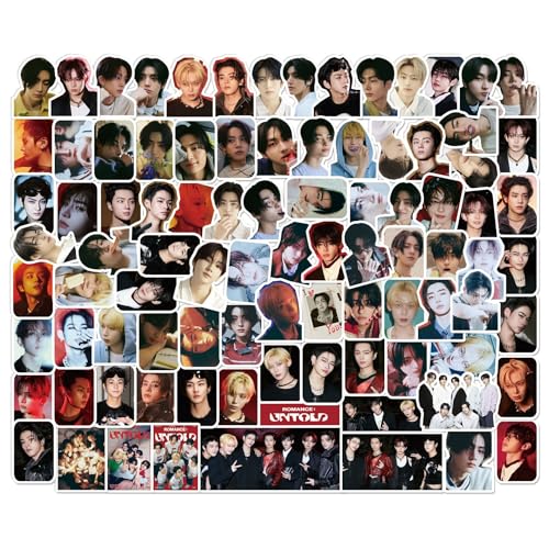 SZTVECFW 92 Stück Aufkleber Enhypen Romance: Aufkleber Enhypen Sticker Pack Stray Kids Fotoaufkleber Stray Kids Aufkleber Für Laptop von SZTVECFW