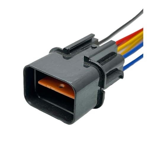 SZUYRWLP Verbindungskabel 8Pin PB625-08027 PB621-08020 Auto Lampe Scheinwerfer Fahrzeug Stecker Kabelbaum Auto Elektronische Wasserdichten Stecker(1 Pc,8Pin Male) von SZUYRWLP