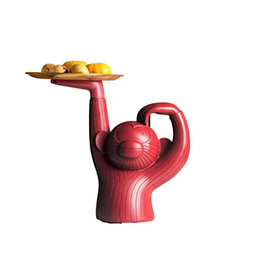 SZWH Früchtekorb Kreative Affen-obstschale Mehrzweck-obstschale Für Zuhause Wohnzimmer Couchtisch Aufbewahrung Obstteller Desktop-Dekorationen Haus Dekoration von SZWH