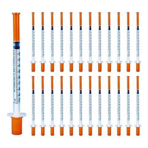 25 Stück 1 ml 30G 8 mm Mehrzweck-Verteilungsmesswerkzeuge, einzeln versiegelte Verpackung – ideales Laborzubehör 25 Stück 1 ml 30G 8 mm Mehrzweck-Verteilungsmesswerkzeuge, einzeln versiegelte Verpackung – ideales Laborzubehör von SZWLJ