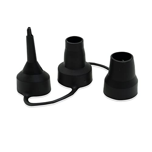 SZXMDKH 1 Packung Ersatzdüsen Luftpumpendüsen Adapter Kunststoffdüse für aufblasbares Pool Sofa Luftbett Luftmatratze (3 Größen) von SZXMDKH