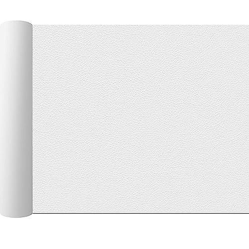 Kunstleder Selbstklebend Weiß - Lederflicken Selbstklebend 80x200cm, Selbstklebender Leder-Reparaturaufkleber, Leder Reparatur Patch Selbstklebend für Sofas,Möbel,Autositze,Handtaschen von SZYCKJGS