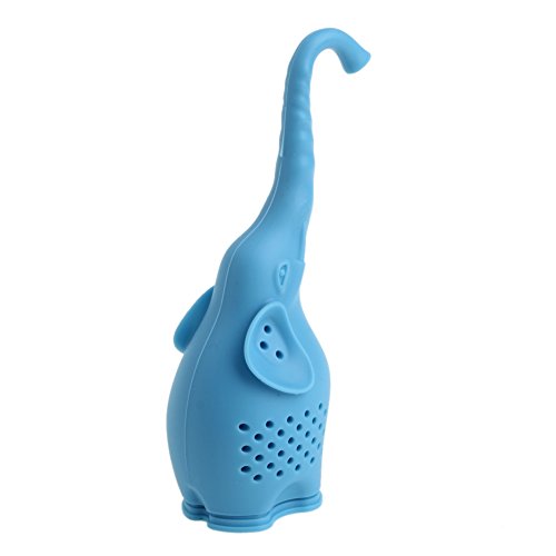 SZYDD Teesieb Silikon Tier Elefant Tasse Lose Form Blatt Spiece Filter Tee Ei von SZYDD