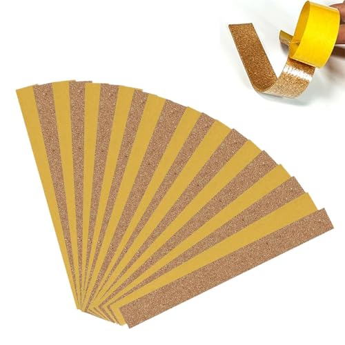 12 Stück Korkenstreifen Selbstklebend Zum Anpassen Der Hutgröße 200 * 20 * 2mm, hut Verkleinerung kork, Hutband Lnnen Selbstklebend, Korkstreifen hut, Einfache Anwendung, Langlebig und Komfortabel von SZZETK