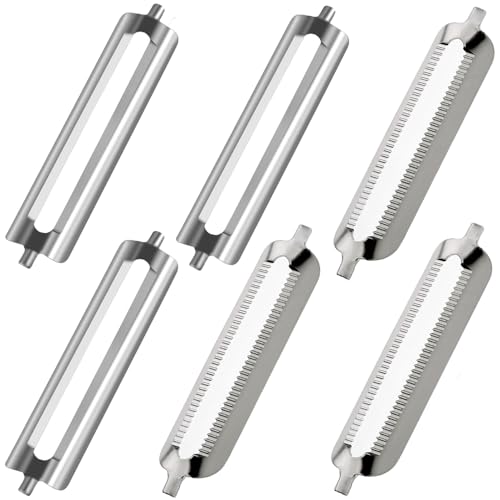6 Stück sparschäler tupper klinge, Sparschäler Tupper, Sparschäler Ersatzklingen für Spargelschäler Tupperware Ersatzklinge, Gemüseschäler für Vegetable Peeler, Neuer Kartoffelschäler Schälmesser 6 Stück sparschäler tupper klinge, Sparschäler Tupper, Sparschäler Ersatzklingen für Spargelschäler Tupperware Ersatzklinge, Gemüseschäler für Vegetable Peeler, Neuer Kartoffelschäler Schälmesser von SZZETK