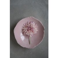 Handgemachte Servierplatte, Rosa Keramikplatte, Salatplatte, Große Keramikschüssel, Glasierte Dekorative Schüssel, Restaurant Platte, Geschenk Handgemachte Servierplatte, Rosa Keramikplatte, Salatplatte, Große Keramikschüssel, Glasierte Dekorative Schüssel, Restaurant Platte, Geschenk von SaGaPotteryUkraine