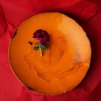 Rustikale Keramikplatte, Orange Servierplatte, Handgefertigte Keramikschale, Obstplatte, Große Dekorative Platte, Salatplatte, Teller von SaGaPotteryUkraine