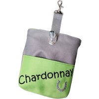 Pferde Leckerchenbeutel Personalisierter Fürs Pferd Oder Pony Mit Namen, Waschbar, Trainingsbeutel, Futterbeutel von SaGaWoHandmade
