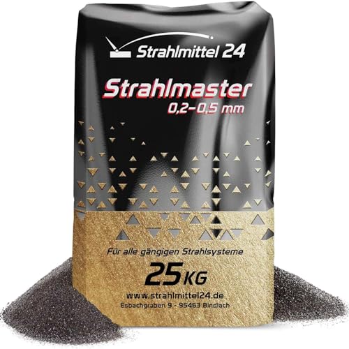 25 kg Strahlmittel Strahlmaster 0,2-0,5 mm von Samore