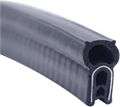 kantenschutz für Blech u Rinne kantenabdichtung, U-Gummi-Dichtungsstreifen, 6,56 Fuß, mit oberer Blase, Kfz-Wetterschutz, Schalldämmung, Kantenschutz, 23 mm x 9 mm (Größe: 23 mm x 10 mm) (Size : 20mm von SaVgu