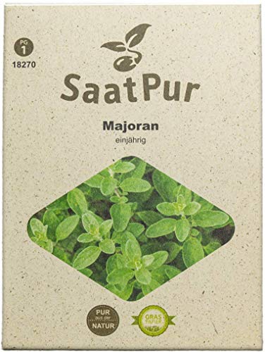 SaatPur Majoran Samen, Saatgut für ca. 500 Pflanzen von SaatPur