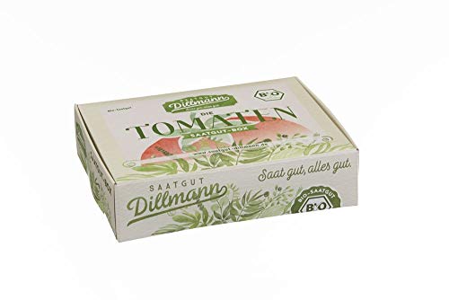 Saatgut Dillmann KSBio32 Tomaten Saatgut-Box S Bio (Karton) (Bio-Samen-Set) von Saatgut Dillmann