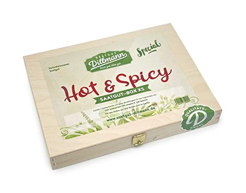 Saatgut Dillmann XS42 Hot & Spicy Saatgut-Box XS (Samen-Sets) von Saatgut Dillmann