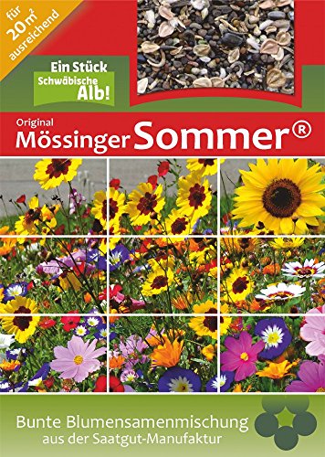 Blumenmischung Original Mössinger Sommer für 20 m² von Saatgut-Manufaktur von Mössinger Sommer