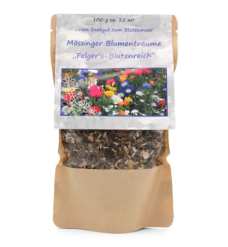 Saatgut-Manufaktur F1 Blütenreich (100 g) (Blumenwiese) von Saatgut-Manufaktur
