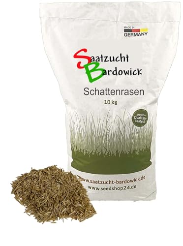 1-30 Kg Rasen Schattenrasen Grassamen Rasensamen Rasensaat Gras - Qualität zum Fairen Preis ! (10 kg) von Saatzucht Bardowick