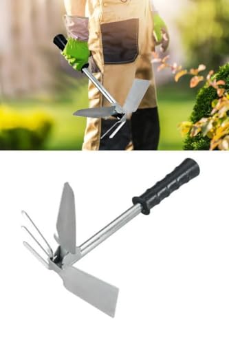 Pflug Drei-Funktion, Teleskopstiel-Funktionsschneider, Hacke, Säge, 3 verschiedene Winkel einstellbar Pflug Drei-Funktion, Teleskopstiel-Funktionsschneider, Hacke, Säge, 3 verschiedene Winkel einstellbar von Saban
