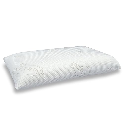 Sabeatex – Nackenstützkissen 80x40x15 cm - Orthopädisches Nackenkissen aus viscoelastischem Memory-Schaum. Memory Foam Kissen mit waschbarem Bezug. Hypoallergenes & Milbensicheres Kopfkissen Sabeatex – Nackenstützkissen 80x40x15 cm - Orthopädisches Nackenkissen aus viscoelastischem Memory-Schaum. Memory Foam Kissen mit waschbarem Bezug. Hypoallergenes & Milbensicheres Kopfkissen von Sabeatex