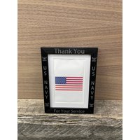 Vielen Dank Für Ihren Service-Bilderrahmen - Us Navy. Tolles Geschenk Militär Mutter Papa Sohn Tochter von SabertoothWoodwork