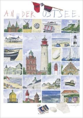 Sabine Gerke - An der Ostsee Poster / Kunstdruck (50 x 70) von Sabine