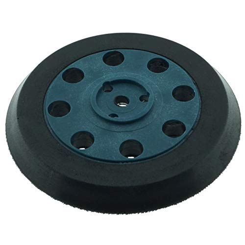 1 x SabreCut OSSCSPB125S 125mm 8-Loch-Exzenterschleifer mit weicher Dichte Klett-Stützteller kompatibel mit Bosch PEX12 PEX125 PEX400 (NUR altes Modell) SKIL 7435H1 von SabreCut