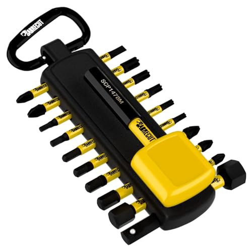 21 x SabreCut MRSCB01 78mm magnetischer Schlag-Bithalter mit 20 x 32mm Bits PH1 PH2 PZ1 PZ2 Torx T10 T15 T20 T25 T30 Sechskant HX H2 H2.5 H3 H4 H5 H6 H8 H10 SL4 Vierkantantriebsadapter mit Schlitz 21 x SabreCut MRSCB01 78mm magnetischer Schlag-Bithalter mit 20 x 32mm Bits PH1 PH2 PZ1 PZ2 Torx T10 T15 T20 T25 T30 Sechskant HX H2 H2.5 H3 H4 H5 H6 H8 H10 SL4 Vierkantantriebsadapter mit Schlitz von SabreCut