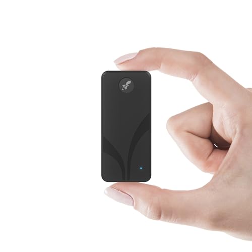 SABRENT Portable SSD 1TB, Festplatte extern NVMe, USB 3.2 Gen 2, 1500 MB/s Lesen, USB C Kabel enthalten, Externe M.2 SSD Aluminiumschale, schwarz (SB-1TB-NAV2) von SABRENT