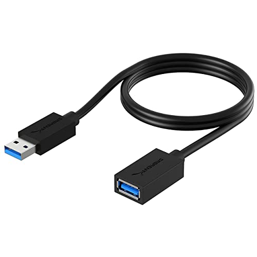 SABRENT USB Verlängerung 3.2x1 Kabel 90cm, USB A Stecker auf A Buchse, Verlängerungskabel 5Gbps Superschnelle für USB-Stick, Tastatur, Drucker, Scanner, PS4, PS5, USB Hub, externe Festplatte (CB-3030) SABRENT USB Verlängerung 3.2x1 Kabel 90cm, USB A Stecker auf A Buchse, Verlängerungskabel 5Gbps Superschnelle für USB-Stick, Tastatur, Drucker, Scanner, PS4, PS5, USB Hub, externe Festplatte (CB-3030) von SABRENT