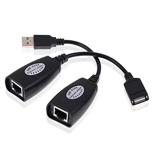 SABRENT USB-RJXT USB-Verlängerungskabel über Cat5e RJ45 Extender Adapter – treiberlos von SABRENT
