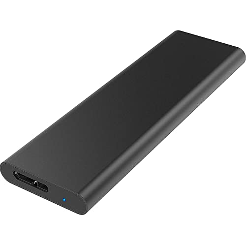 SABRENT M.2 NGFF Gehäuse, SATA SSD zu USB Adapter 5Gbps Data Transfer (EC-M2MC) von SABRENT