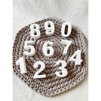 Zahlen Aus Raysin | Geburtstagszahlen Tischdeko Geburtstag Kindergeburtstag Dekoideen Gebrutstag Scandi Deko Vintage von SabrinasCreativeArt