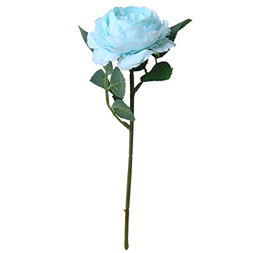 Künstliche gefälschte Phantomrosen Blume Brautstrauß Hochzeitsfeier Haus Dekoration Wohnzimmer Dekoration(Blau) von Saclerpnt