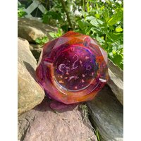 Skorpion Resin Celestial Galaxy Alkohol Tinte Aschenbecher/Schmuckschale Schmuck Ring Tablett von SacredSimulacrum