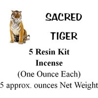 Heiligen Tiger Räucherstäbchen Sampler Kit Eine Unze Jeder Mit 3 Walzen Von Holzkohle Und in Schöne Aufbewahrung Box Ausgeliefert von SacredTiger