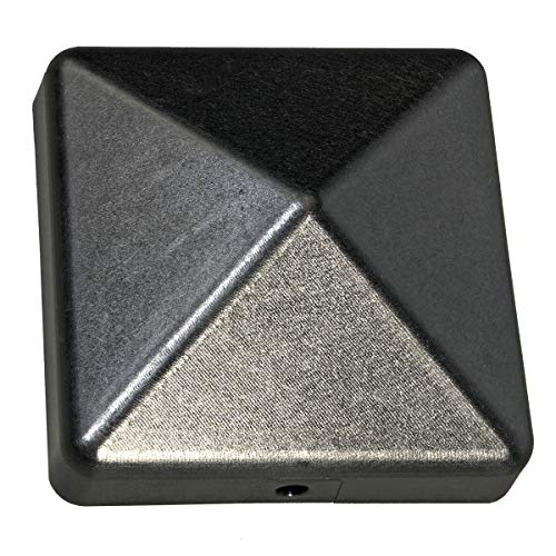 Pfostenkappe Zaunkappe Pfostenabdeckung Schutzkappe für Holzpfosten 7x7cm 20 Stk von Saddar