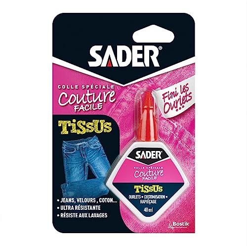 Bostik SA AT242290 Textilklebstoff, Tube, 40 ml von Sader