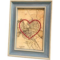 Almonte Herzkarte | Benutzerdefinierte Karte Geschenk Personalisiertes Jubiläumsgeschenk Valentinstag Vintage Von Handgesticktes Herz Almonte Herzkarte | Benutzerdefinierte Karte Geschenk Personalisiertes Jubiläumsgeschenk Valentinstag Vintage Von Handgesticktes Herz von SadieandJunebug
