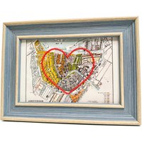 Amsterdam Herzkarte | Benutzerdefinierte Karte Geschenk Personalisierte Jubiläum Valentinstag Vintage Von Handbesticktes Herz Amsterdam Herzkarte | Benutzerdefinierte Karte Geschenk Personalisierte Jubiläum Valentinstag Vintage Von Handbesticktes Herz von SadieandJunebug