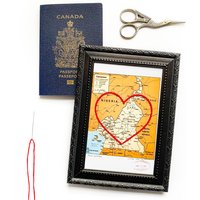 Kamerun Herzkarte | Benutzerdefinierte Karte Geschenk Für Ihn Hochzeitsgeschenk Vintage Landkarte Von Mit Handbesticktem Herz Kamerun Herzkarte | Benutzerdefinierte Karte Geschenk Für Ihn Hochzeitsgeschenk Vintage Landkarte Von Mit Handbesticktem Herz von SadieandJunebug