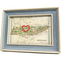 Nashville Herz Karte | Benutzerdefinierte Geschenk Personalisierte Jubiläum Valentinstag Vintage Von Nashville, Handgesticktes Nashville Herz Karte | Benutzerdefinierte Geschenk Personalisierte Jubiläum Valentinstag Vintage Von Nashville, Handgesticktes von SadieandJunebug