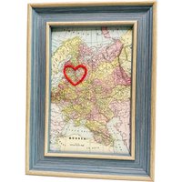 Russland Herzkarte | Benutzerdefinierte Karte Geschenk Personalisiertes Jubiläumsgeschenk Valentinstag Vintage Von Russland, Handgesticktes Herz Russland Herzkarte | Benutzerdefinierte Karte Geschenk Personalisiertes Jubiläumsgeschenk Valentinstag Vintage Von Russland, Handgesticktes Herz von SadieandJunebug