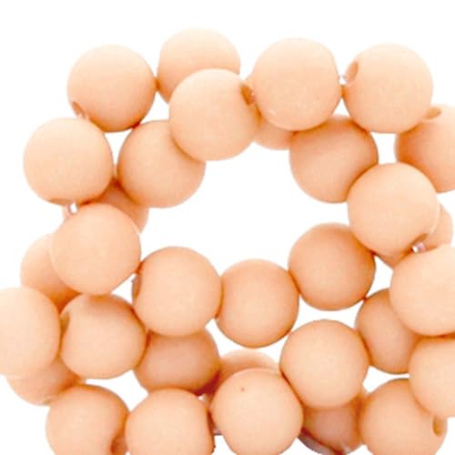 Sadingo Acrylperlen Matt Pfirsich | 6 mm - 600 Stück, Matte Kunststoffperlen mit Loch, Perlen zum Auffädeln, Acryl-Perlen für DIY-Schmuck, Bastelperlen aus Kunststoff zum Kleben, Armbänder Machen Sadingo Acrylperlen Matt Pfirsich | 6 mm - 600 Stück, Matte Kunststoffperlen mit Loch, Perlen zum Auffädeln, Acryl-Perlen für DIY-Schmuck, Bastelperlen aus Kunststoff zum Kleben, Armbänder Machen von Sadingo