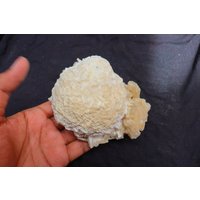 20.69Oz Natürlicher Stilbit in Okenit Gyrolith Mineral, Kristall, Cluster, Blume, Dekorativer Stein von SadiqGemsandMinerals
