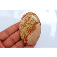 Bild Jaspis Handstein, Natürlicher Heilkristall, Herzstein, Handschmeichler von SadiqGemsandMinerals