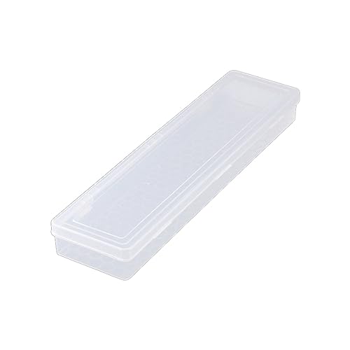 Sadkyer 2Pcs Finishing Box Elektrische Lötkolben Aufbewahrungsbox Transparent Kunststoff Teile Box Hardware Werkzeuge Pinsel Kreide (L) von Sadkyer